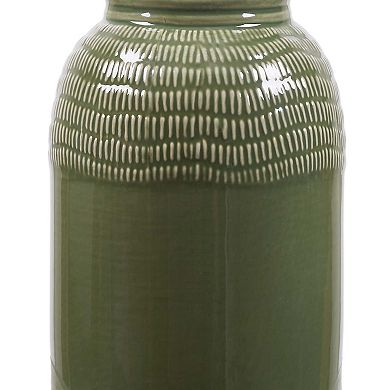 Green Ceramic Accent Table Lamp