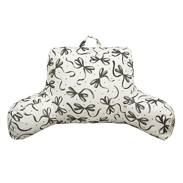 The Big One® Black Bows Backrest Pillow - Magnet