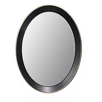 Oval Metal Decorative Mirror