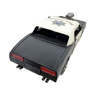 Police Hot Rod Metal Model