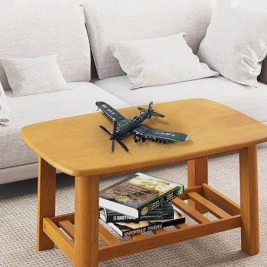 Navy Blue Airplane With Folderable Wing