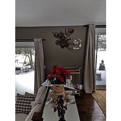Moose Metal Wall Art