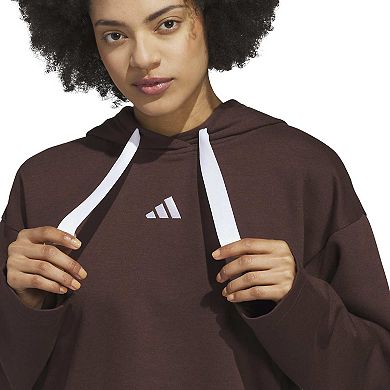 Women’s adidas Essentials 3-Stripes Fleece Graphic Hoodie