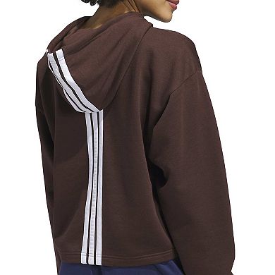 Women’s adidas Essentials 3-Stripes Fleece Graphic Hoodie