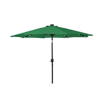 Westintrends 9 Ft. Patio Solar Power Led Market Umbrella