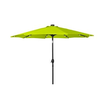 Westintrends 9 Ft. Patio Solar Power Led Market Umbrella