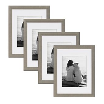 Kieva Wood Picture Frame 4 pc Set