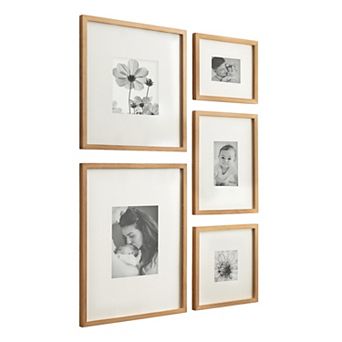 Galley Wood Wall Matted Frame Set