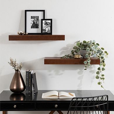 Havlock Wood Floating Shelves