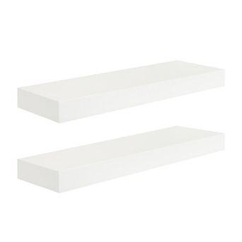Havlock 24", 2 pc Wood Floating Shelves