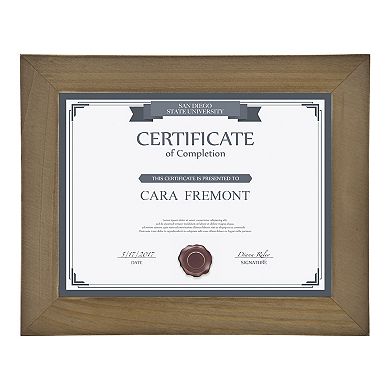 Museum Wood Picture Frame 4 Piece Set