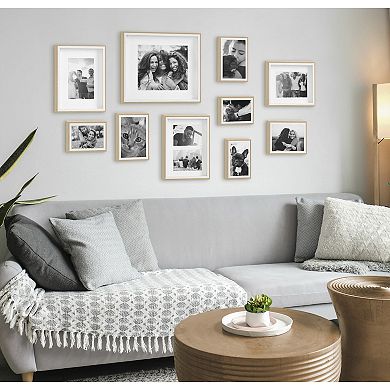 Gibson Wall Photo Frame Set 10 Piece