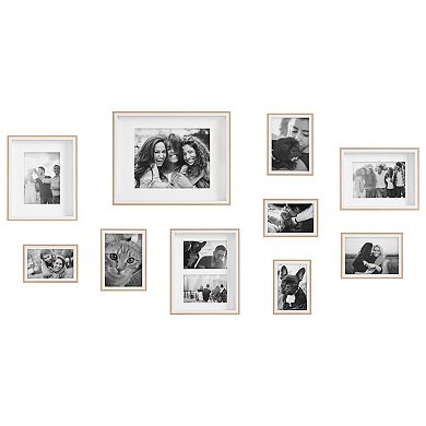 Gibson Wall Photo Frame Set 10 Piece