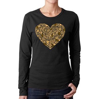 Fall Vibes - Women's Word Art Long Sleeve T-shirt