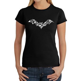 Bat Pics - Women's Word Art T-shirt