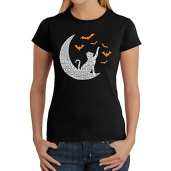 Lunar Bats - Women's Word Art T-shirt
