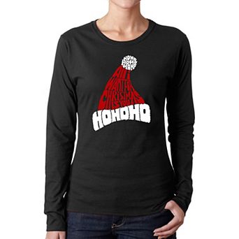 All I Want For Christmas Is You - Women's Word Art Long Sleeve T-shirt