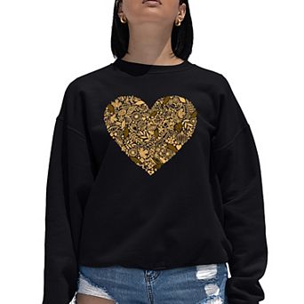 Fall Vibes - Women's Word Art Crewneck Sweatshirt