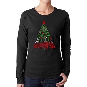Have Yourself A Merry Little Christmas - Women's Word Art Long Sleeve T-shirt