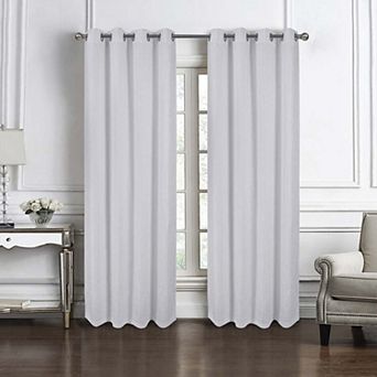 Bridgeport Jacquard High Quality Light Filtering Grommet Curtain Panel