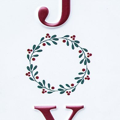 Parisloft JOY Metal Sign with Solid Wood Stand
