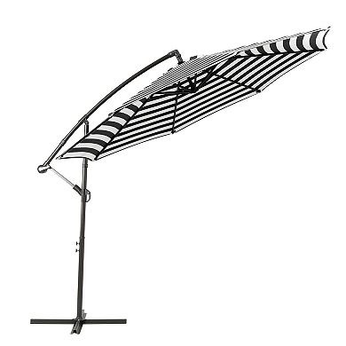 10 ft. Outdoor / Patio Cantilever Hanging Umbrella
