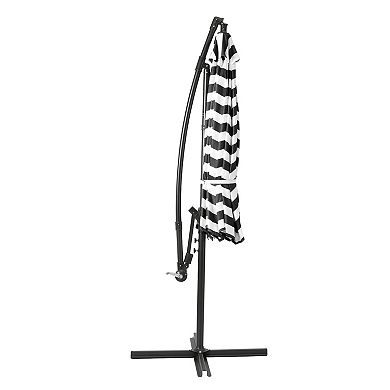 10 ft. Outdoor / Patio Cantilever Hanging Umbrella