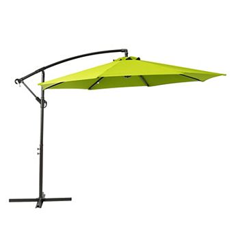 10 ft. Outdoor / Patio Cantilever Hanging Umbrella