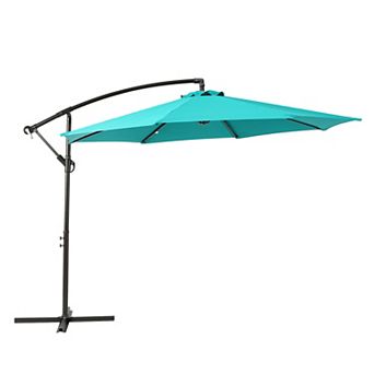 10 ft. Outdoor / Patio Cantilever Hanging Umbrella