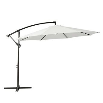 10 ft. Outdoor / Patio Cantilever Hanging Umbrella