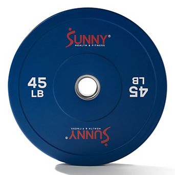 Sunny Health & Fitness Elite 2" Olympic Weight Plates 45 Lb. (single)
