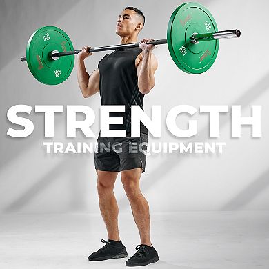 Sunny Health & Fitness Elite 2" Olympic Weight Plates 45 Lb. (single)