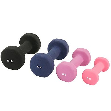 Sunny Health & Fitness Neoprene Dumbbell Pair
