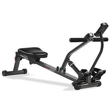 Sunny Health & Fitness Smart Compact Hydraulic Rowing Machine