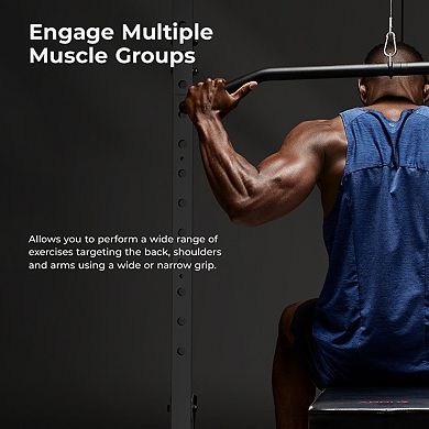 Sunny & Health Fitness Lat Pulldown Bar Cable Attachment