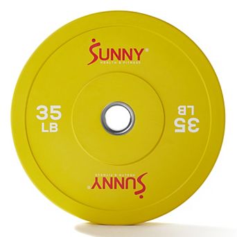 Sunny Health & Fitness Elite 2" Olympic Weight Plates 35 Lb. (single)