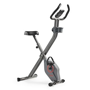 Sunny Health & Fitness Foldable Magnetic Exercise X-Bike