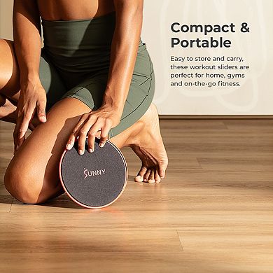 Sunny Health & Fitness Dual Sided Core Exercise Disk