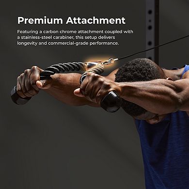 Sunny Health & Fitness Tricep Rope Cable Attachment