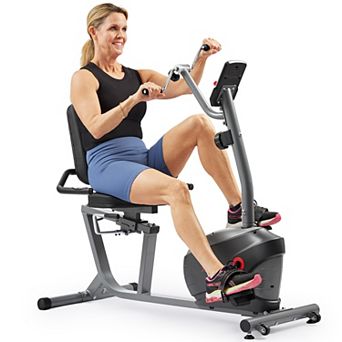 Sunny Health & Fitness Smart Magnetic Recumbent Bike