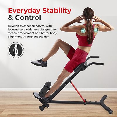Sunny Health & Fitness Hyperextension Roman Chair
