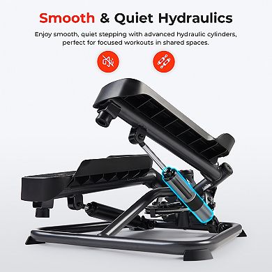 Sunny Health & Fitness Smart Twist Exercise Stepper Machine