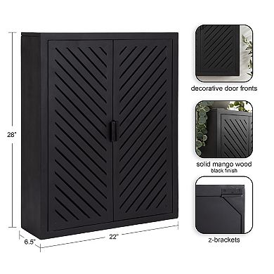 Mezzeta Tall 2 Door Bath Cabinet