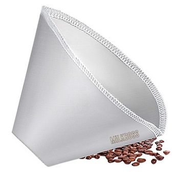 Zulay Kitchen Milk Boss Pour Over Coffee Filter Size 4