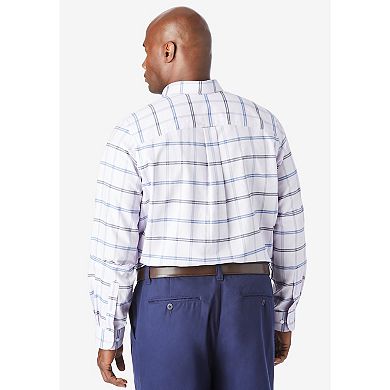 KingSize Men's Big & Tall Wrinkle-Free Oxford Dress Shirt