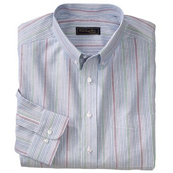 KingSize Men's Big & Tall Long-Sleeve Wrinkle-Free Everyday Oxford
