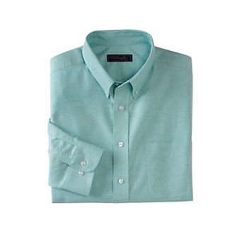 KingSize Men's Big & Tall Long-Sleeve Wrinkle-Free Everyday Oxford