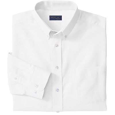KingSize Men s Big Tall Wrinkle Free Oxford Dress Shirt