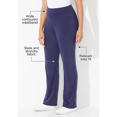 Catherines Women s Plus Size Petite Yoga Pant