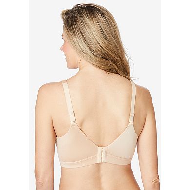 Catherines Women's Plus Size Full-Coverage Smooth No-Wire Bra